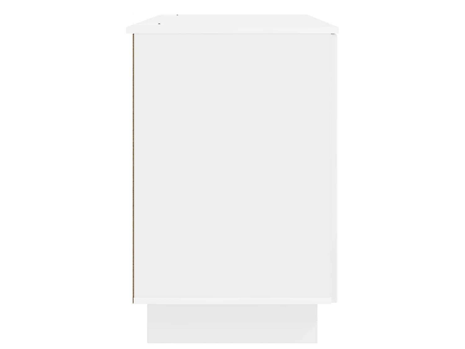 Escritorio Blanco Brillante Madera de ingeniería