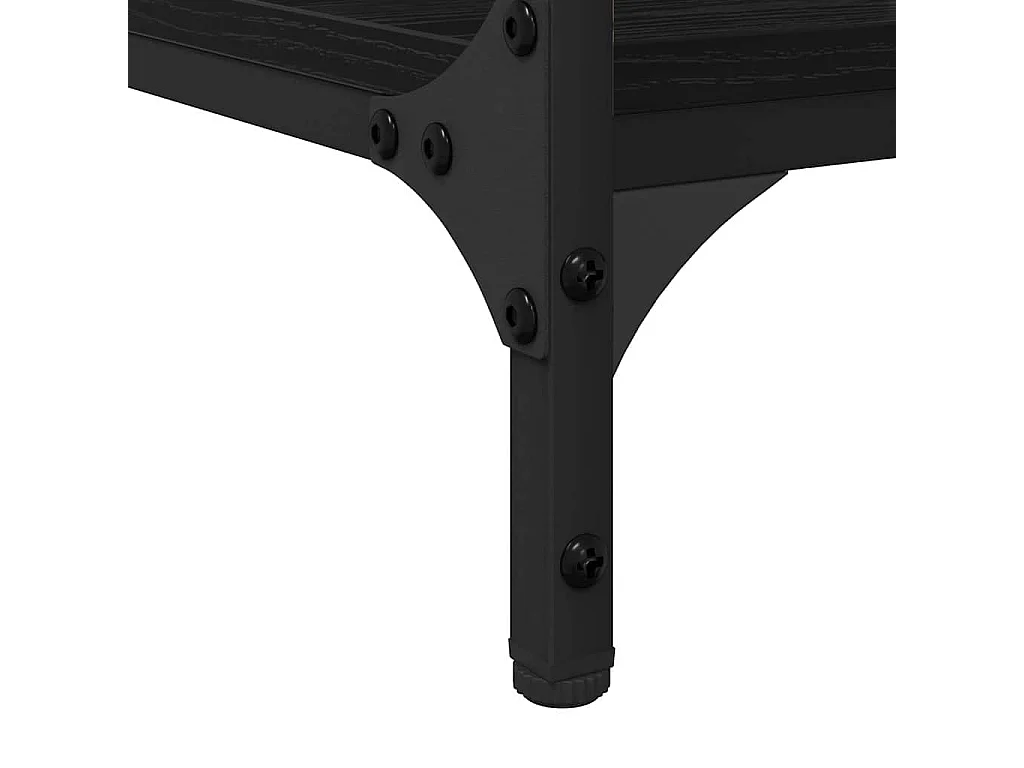 Bureau Chêne noir 140 x 50 x 75 cm Bois d'ingénierie
