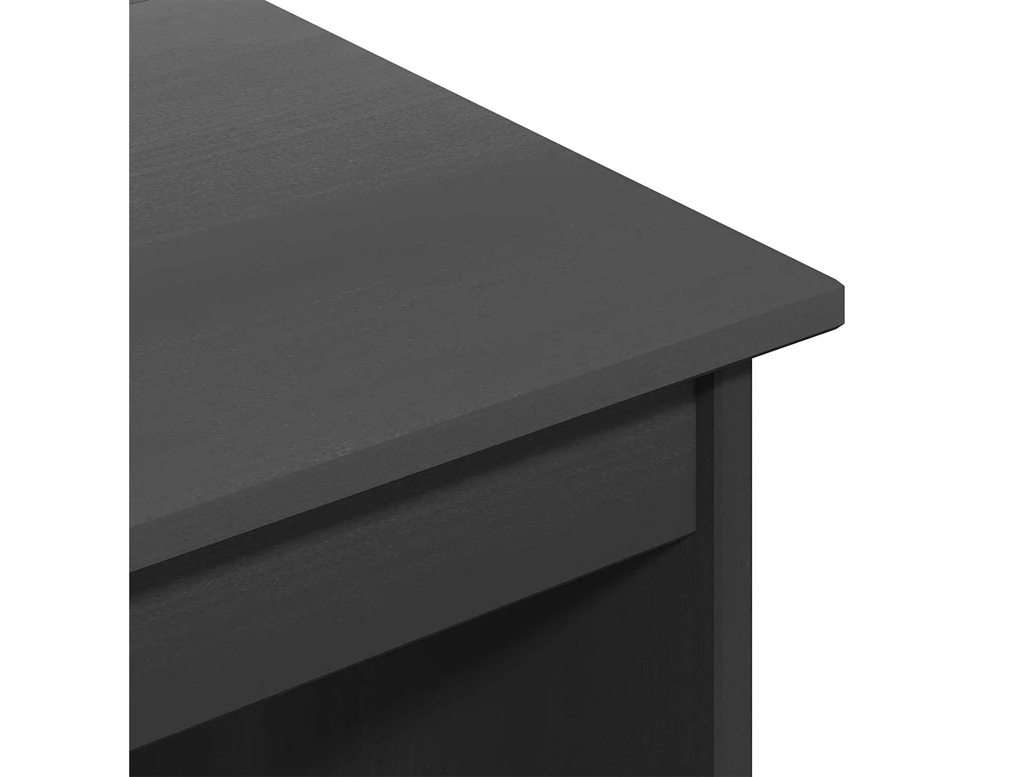Escritorio Gris 112 x 50 x 75 cm Madera de Pino Macizo