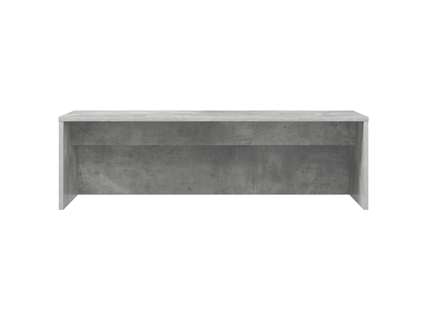 Escritorio Montado en la Pared Gris Concreto 100 x 45 x 30 cm