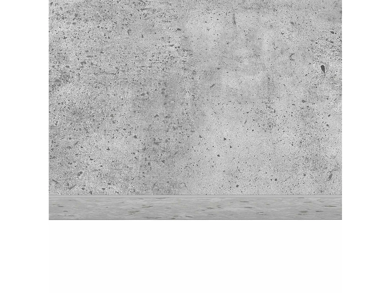 Escritorio Montado en la Pared Gris Concreto 100 x 45 x 30 cm