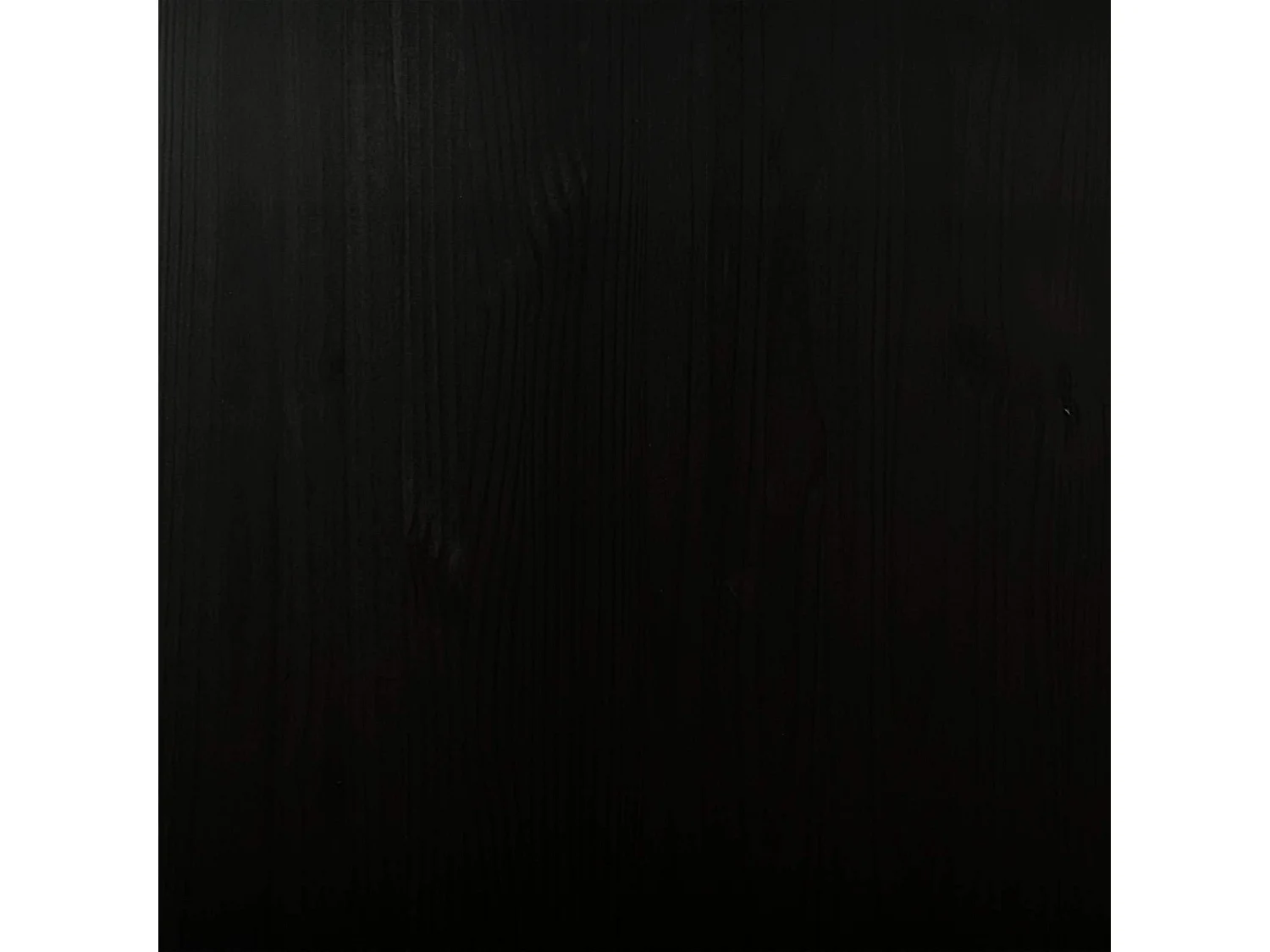 Bureau Noir 112 x 50 x 75 cm Bois de Pin Massif