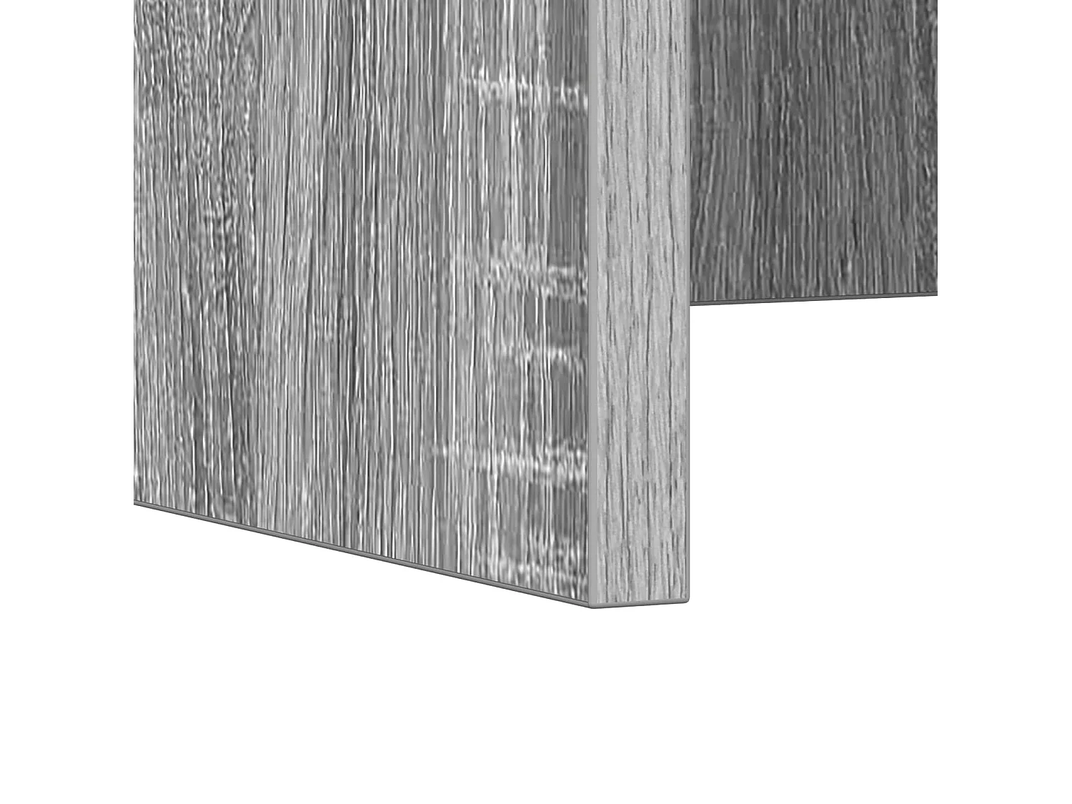 Escritorio Montado en la Pared Gris Sonoma 100 x 45 x 30 cm