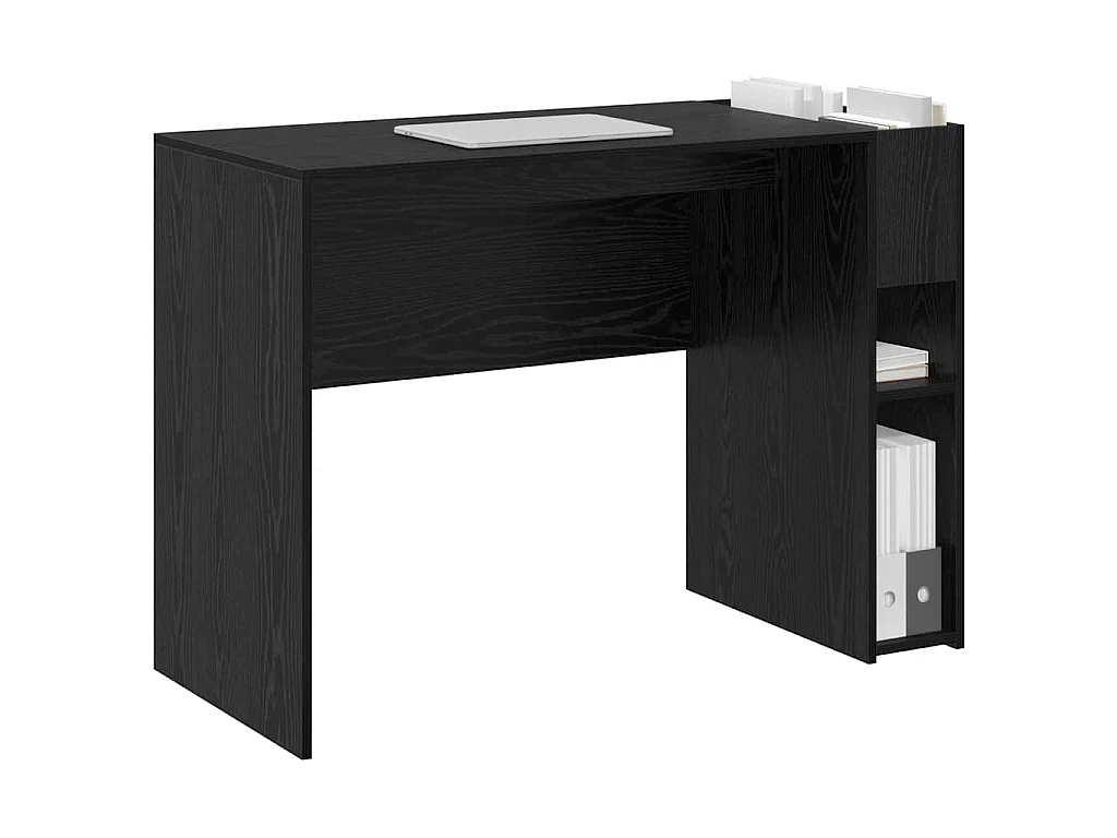 Bureau Chêne noir 109 x 50 x 78 cm Bois d'ingénierie