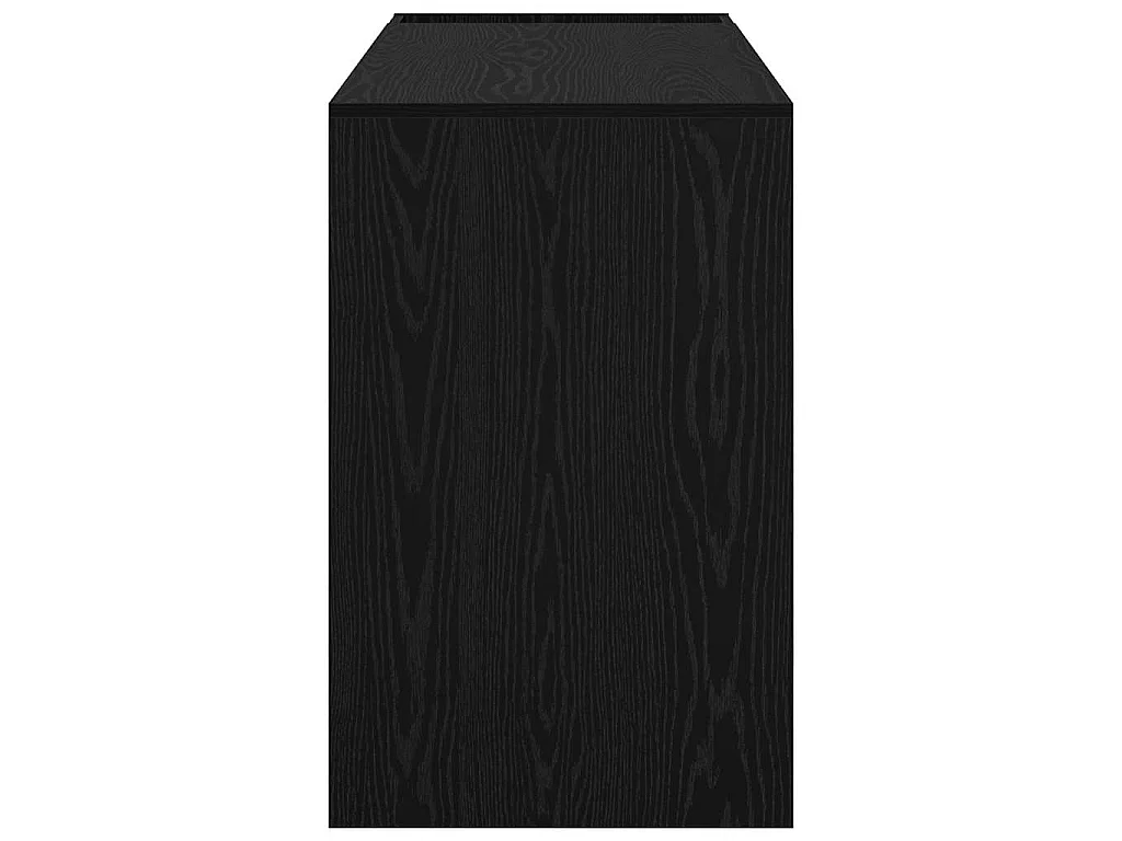 Bureau Chêne noir 109 x 50 x 78 cm Bois d'ingénierie