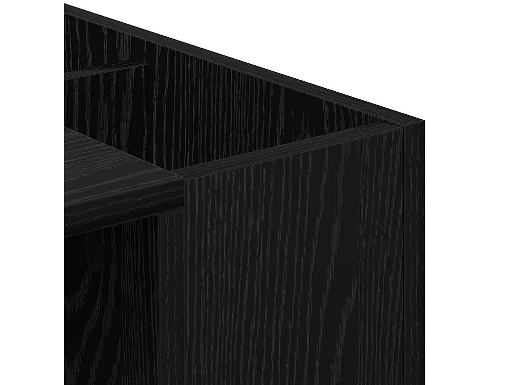 Bureau Chêne noir 109 x 50 x 78 cm Bois d'ingénierie