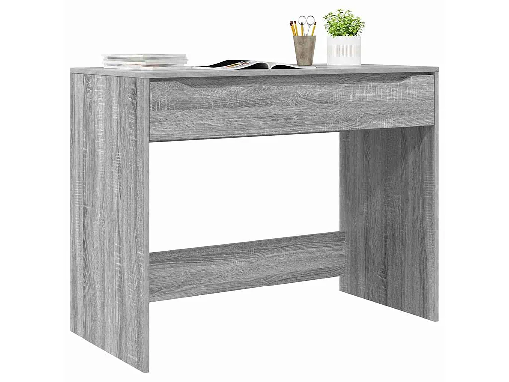Escritorio Gris Sonoma 100 x 50 x 78 cm Madera contrachapada