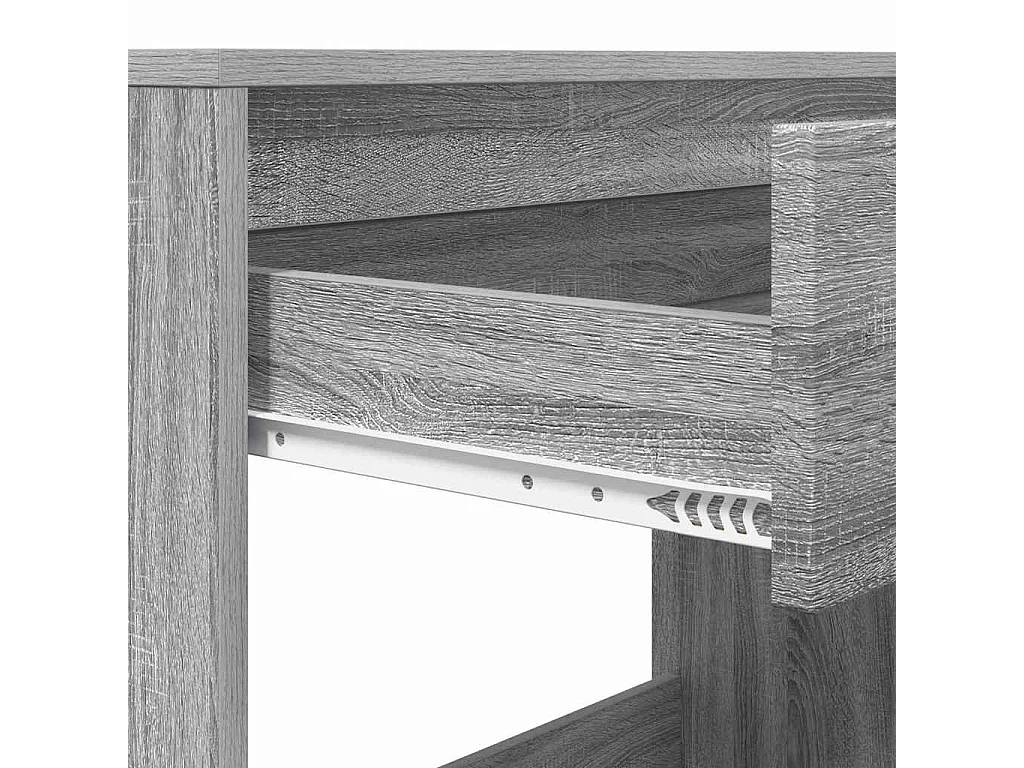 Escritorio Gris Sonoma 100 x 50 x 78 cm Madera contrachapada