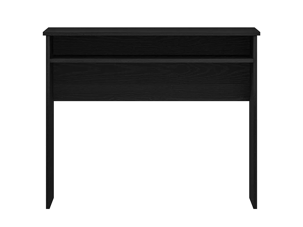 Bureau en chêne noir 90x50x74 cm bois d'ingénierie