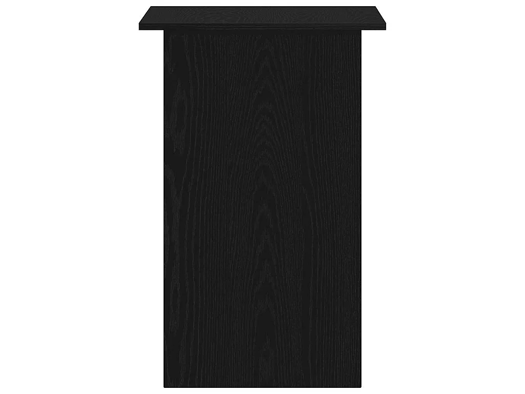 Bureau en chêne noir 90x50x74 cm bois d'ingénierie