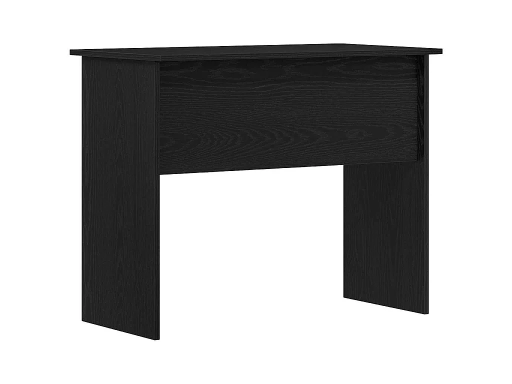 Bureau en chêne noir 90x50x74 cm bois d'ingénierie