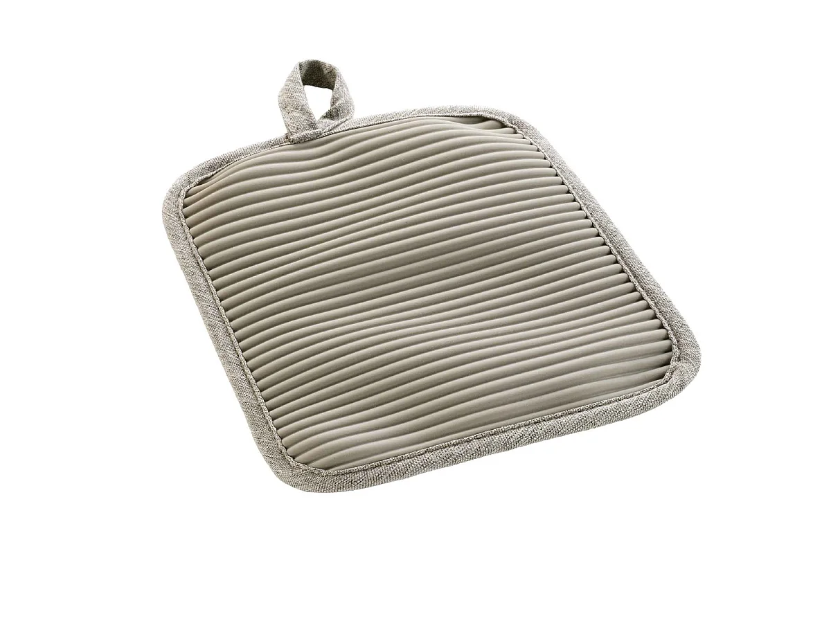 Manique de Cuisine Avec Poche "Adam" 18cm Beige Lin