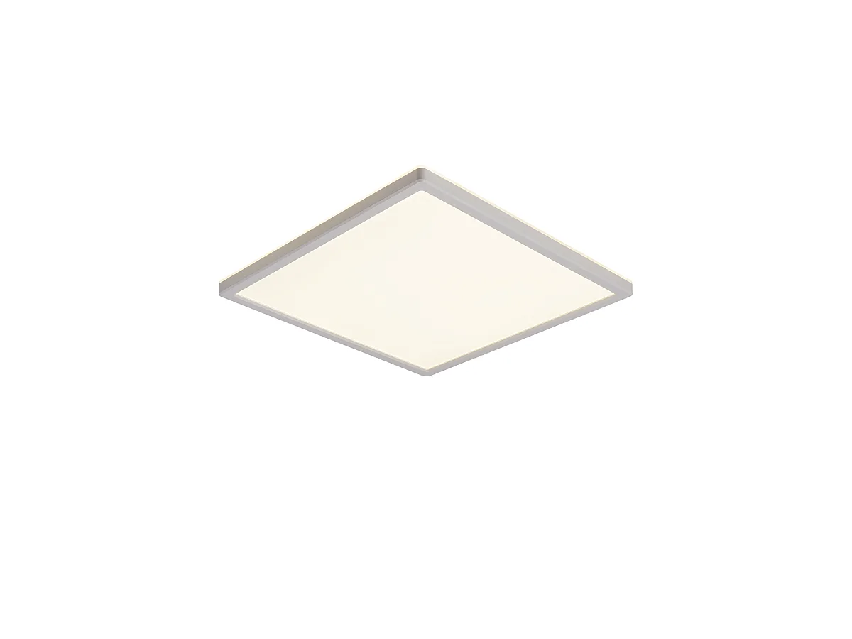 ZMH Plafonnier LED blanc avec détecteur de mouvement 18W carré 29cm 4000K idéal pour les couloirs et les escaliers