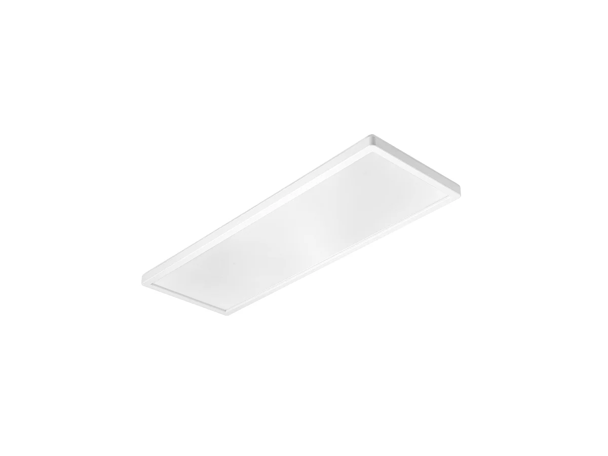 ZMH Plafonnier LED 58x20cm 24W blanc 4000K avec détecteur de mouvement radar pour atelier couloir cuisine salon