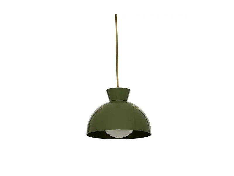 Suspension Lito D22 cm métal kaki Atmosphera