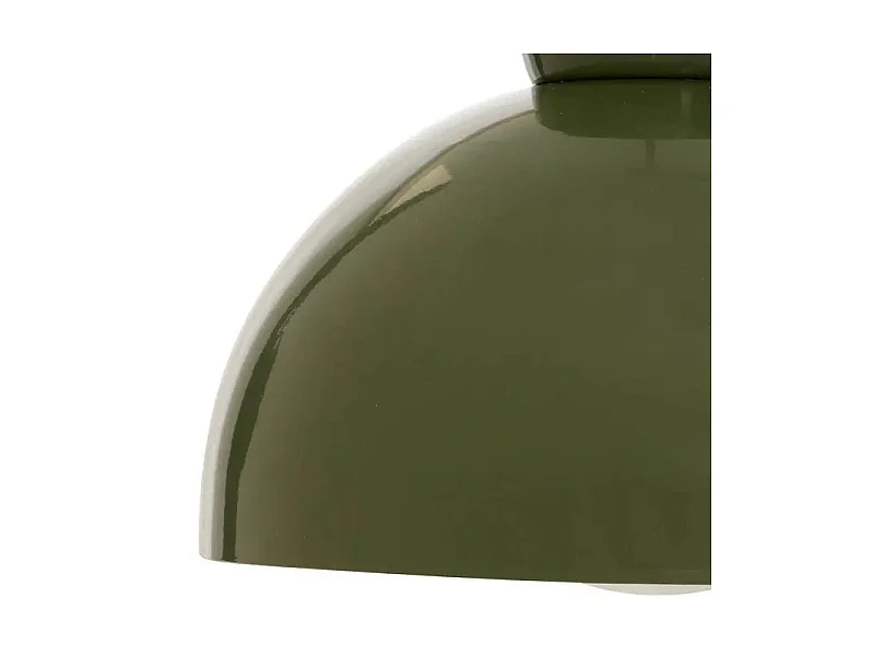 Suspension Lito D22 cm métal kaki Atmosphera