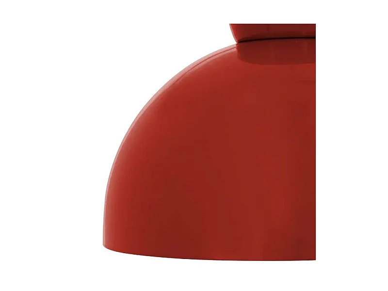 Suspension Lito D22 cm métal terracotta Atmosphera