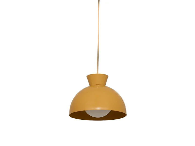 Suspension Lito D22 cm métal ocre Atmosphera