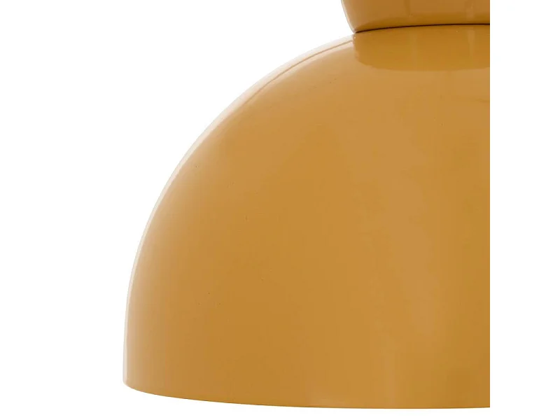 Suspension Lito D22 cm métal ocre Atmosphera