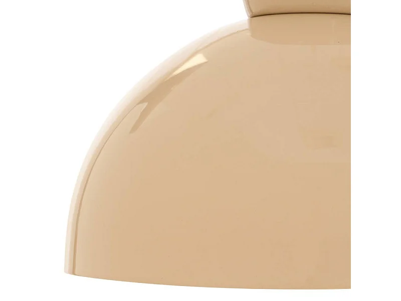 Suspension Lito D22 cm métal beige Atmosphera