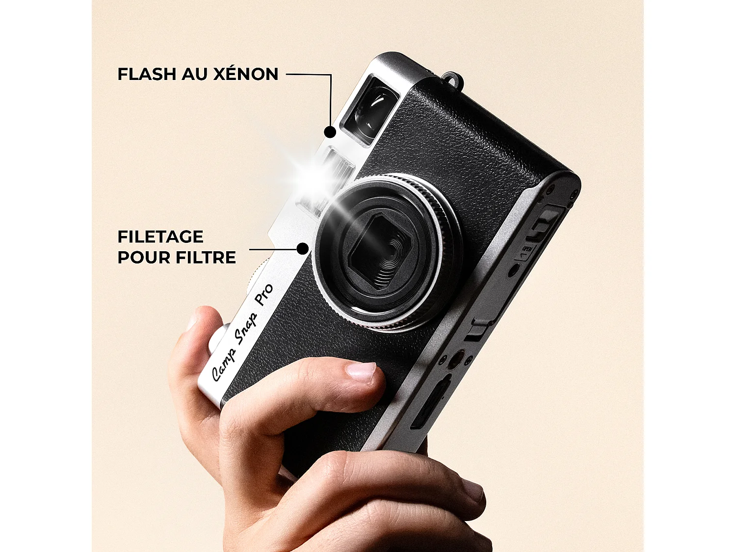 Appareil photo compact Camp Snap numérique APN Pro