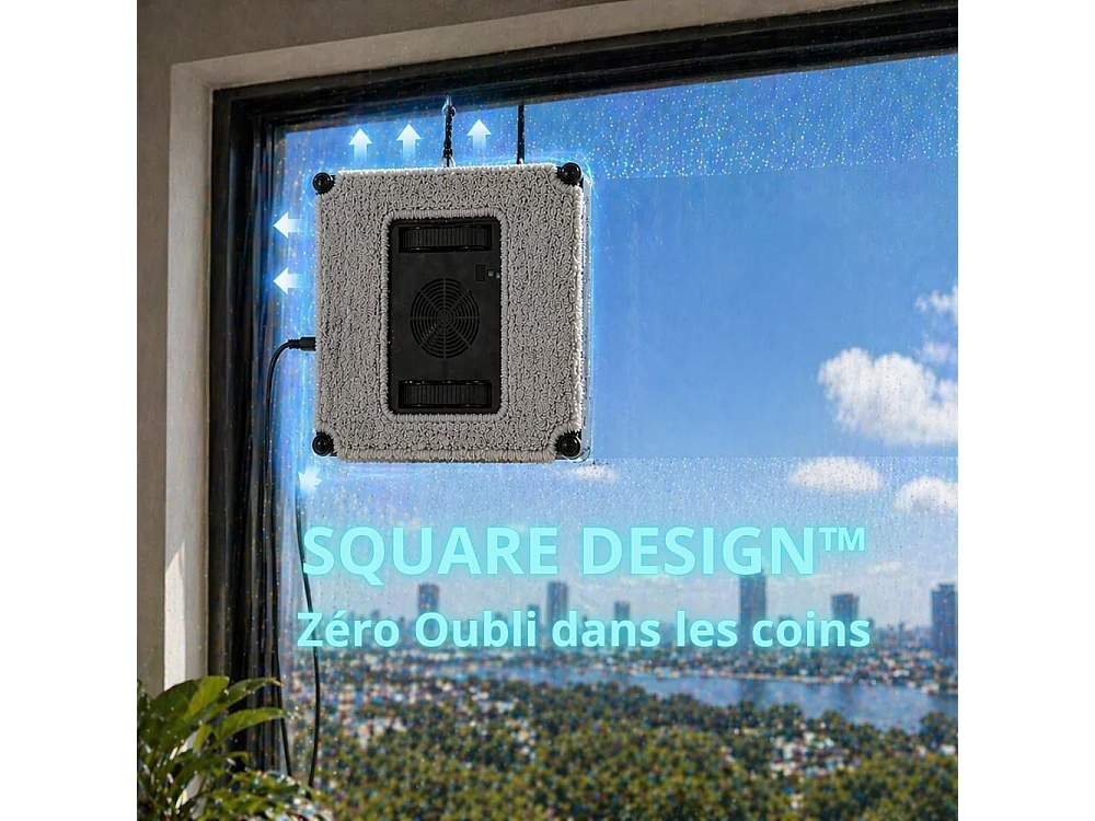 Robot Lave-vitres eziclean® Windobot S8 ULTRA