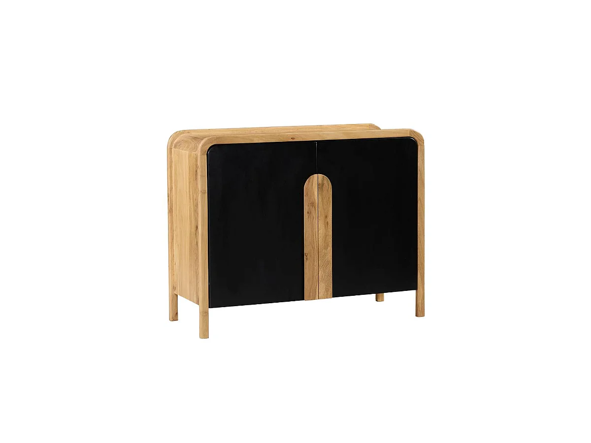Buffet 2 portes en bois d'acacia César