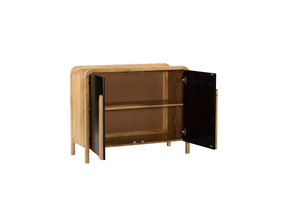 Buffet 2 portes en bois d'acacia César