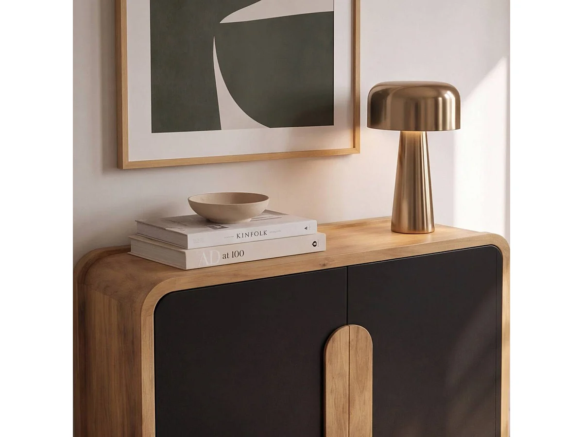 Buffet 2 portes en bois d'acacia César