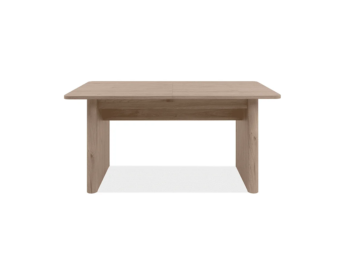 Table extensible de 160 à 200 cm effet bois - MILY