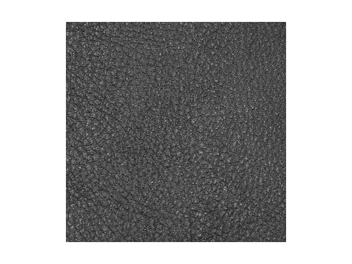 Canapé 2 places relax électrique tissu aspect peau anthracite  - ORTOLIS
