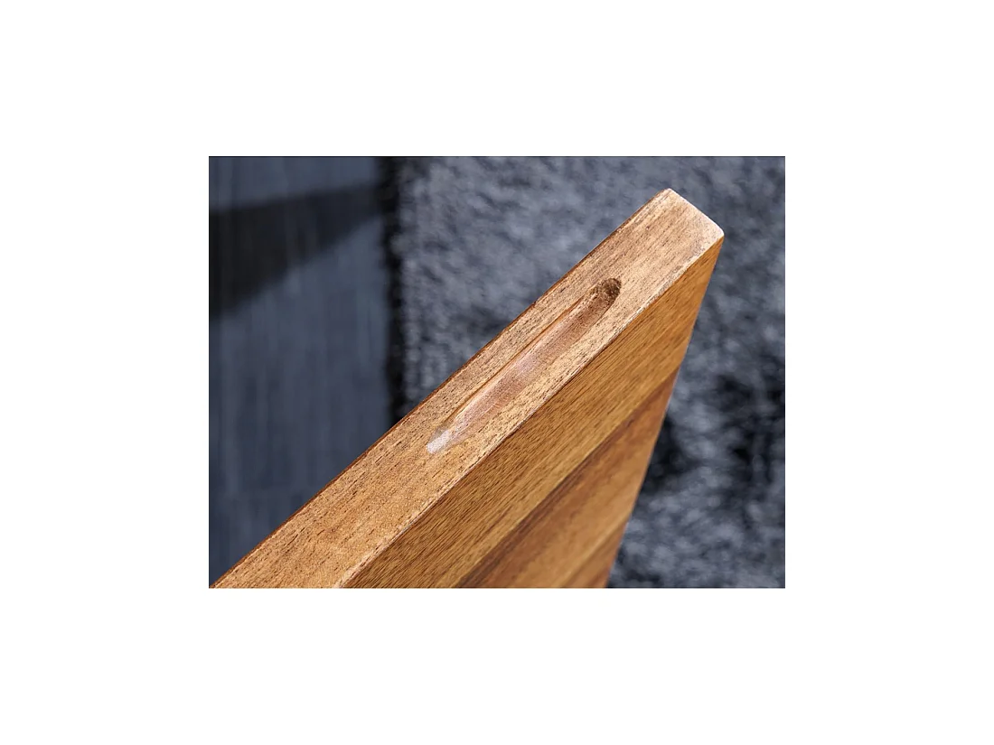 Buffet ARKAYA 170 cm en bois massif d'acacia – 4 portes, 2 tiroirs et piètement métal