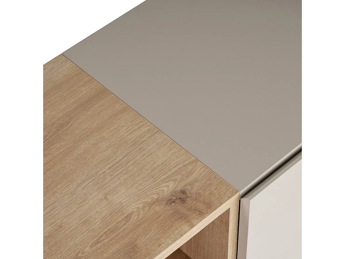 Sideboard mit 4 Türen und 1 Nische B160 cm - CALVO