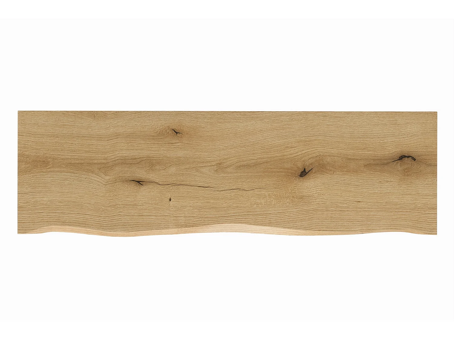 Plan de toilette 140 cm NATURE COAST EVOKE avec bord irrégulier