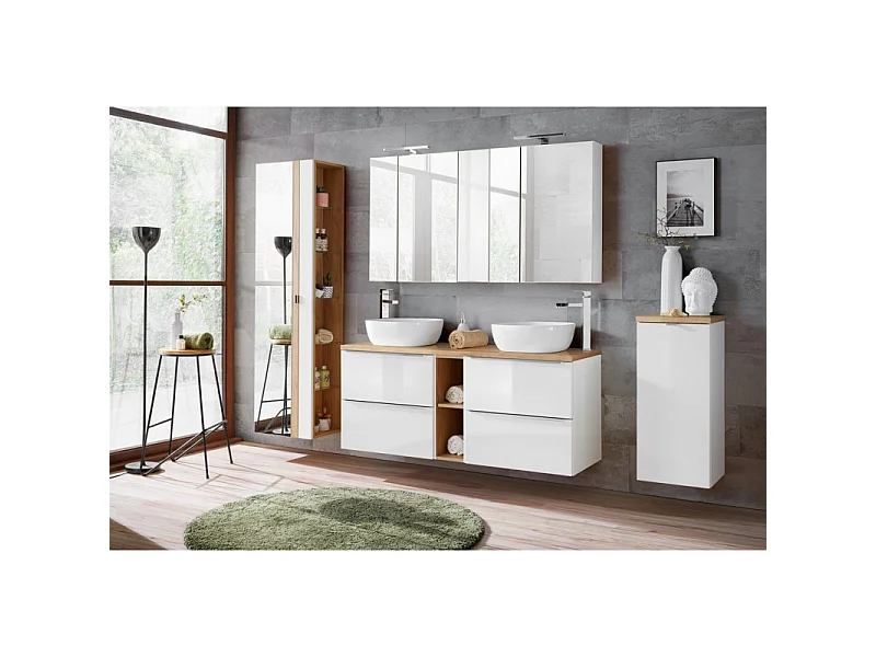 Plan de toilette 140 cm CAPRI OAK 893 FSC