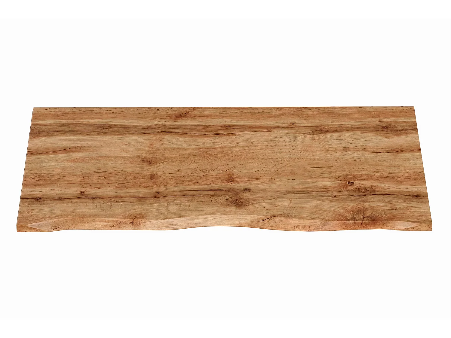 Plan de toilette 100 cm NATURE Chêne Wotan - bord irrégulier