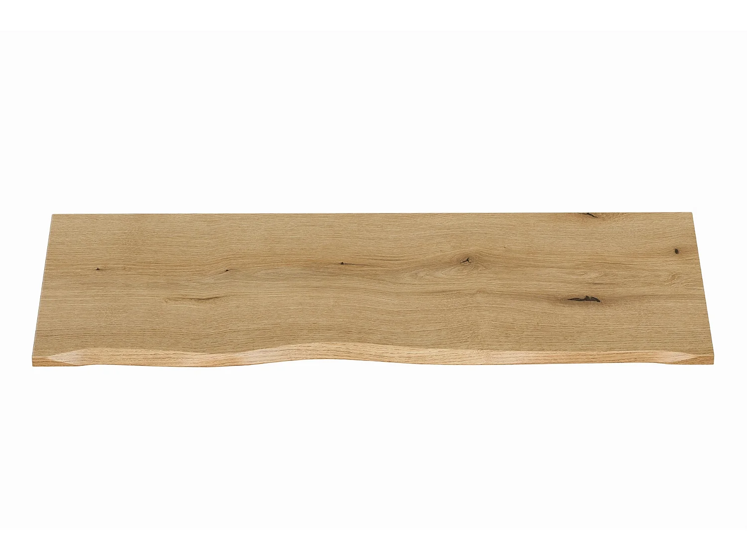 Plan de toilette 120 cm NATURE COAST EVOKE avec bord ondulé
