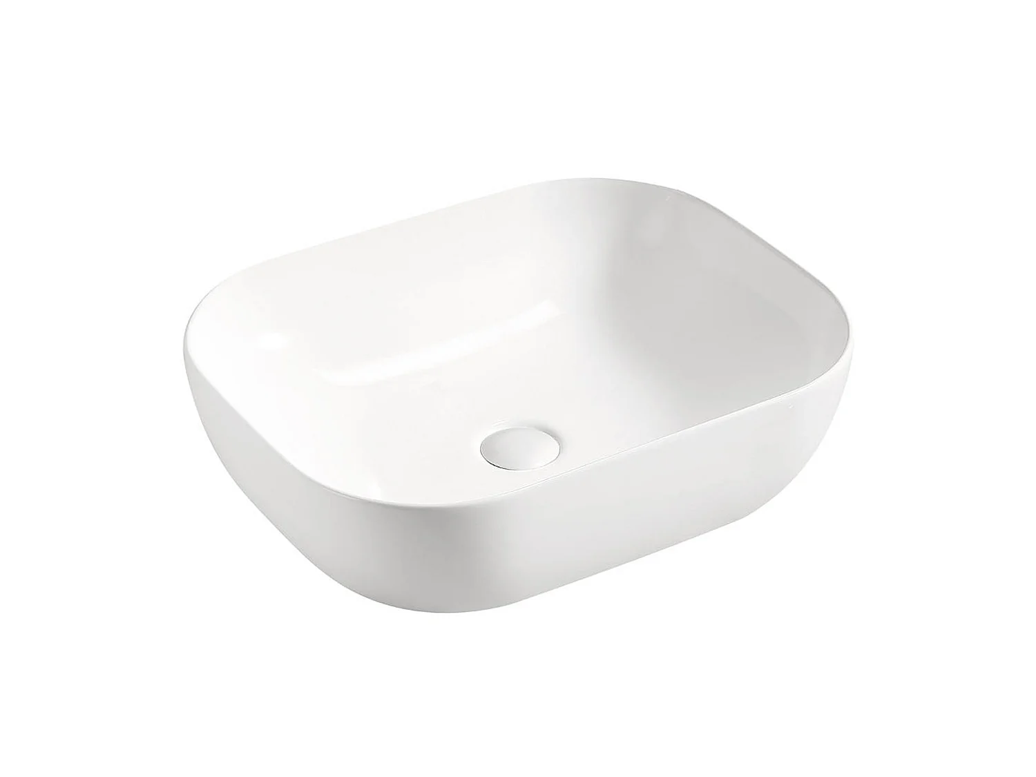 Ensemble de meubles 160 cm avec plan de toilette et 2 vasques à poser Smile Iconic White