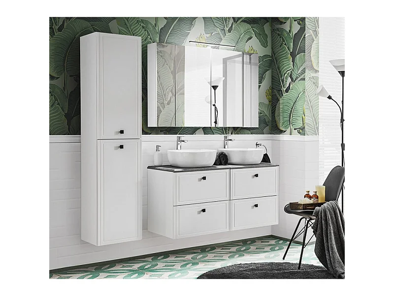 Plan de toilette HAVANA CONCRETE 120 cm