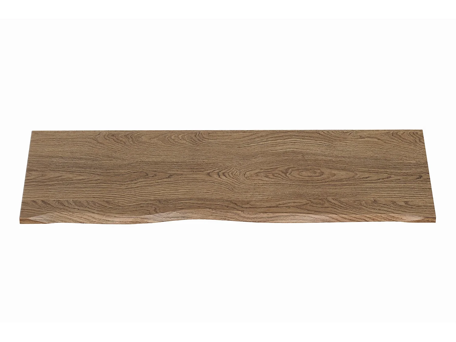 Plan de toilette 120 cm NATURE Chêne Casella avec bord irrégulier
