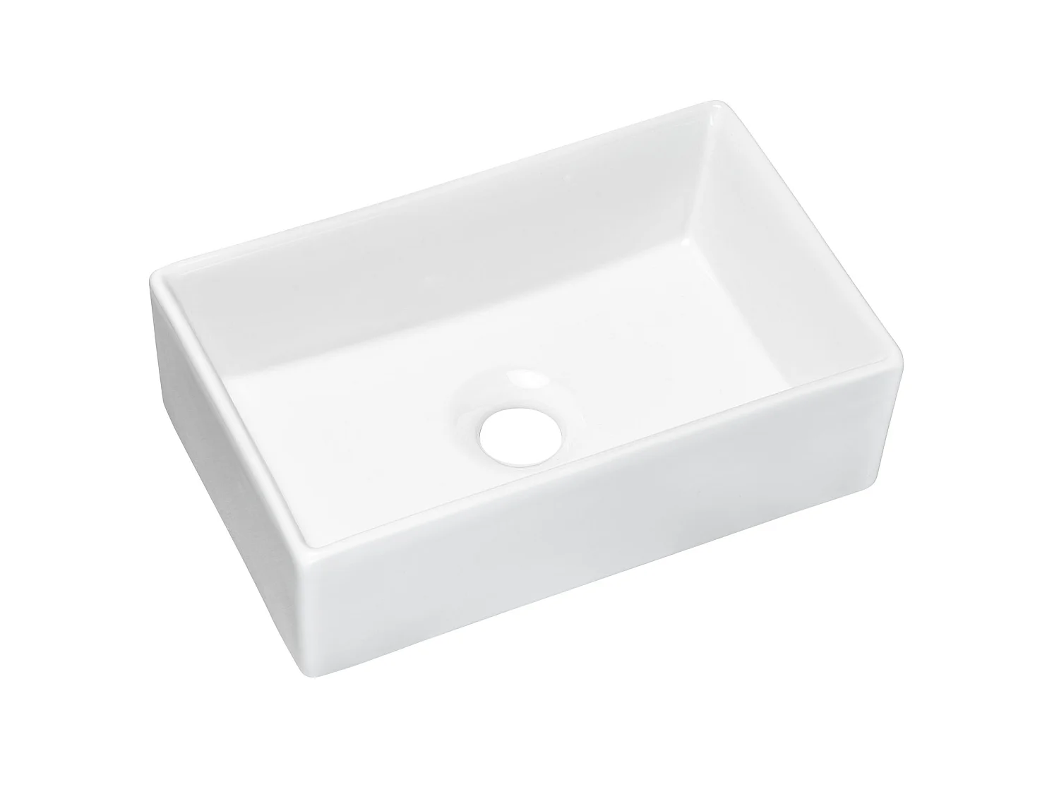 conjunto de muebles Nova Black 50 cm con encimera y lavabo sobre encimera Gaja