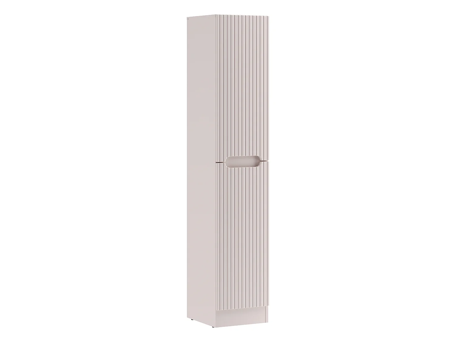 Conjunto de muebles Nova Cashmere 60 cm con lavabo sobre encimera SKY y armario alto
