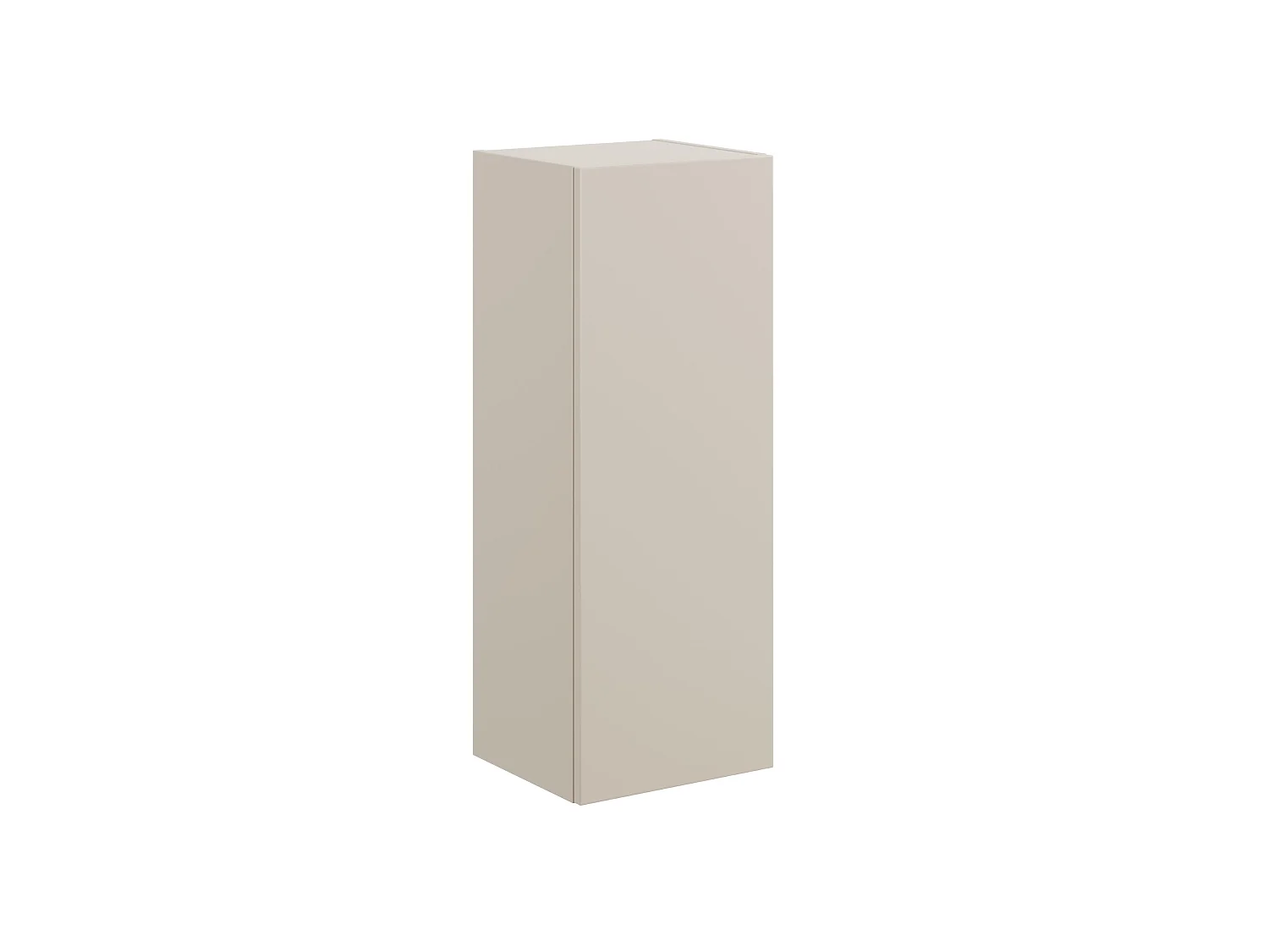 Conjunto de muebles Dalia Cashmere 80 cm con lavabo sobre encimera Lava y 2 armarios altos