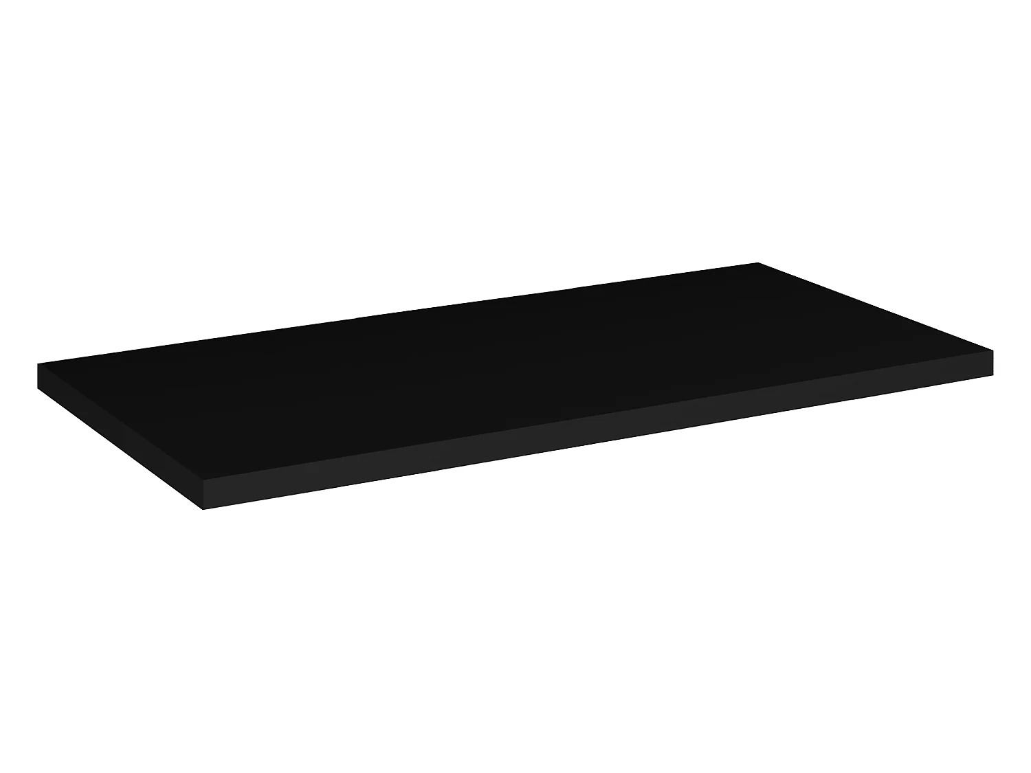 Conjunto de muebles Nova Black 80 cm con encimera de baño y lavabo sobre encimera Beyond 5