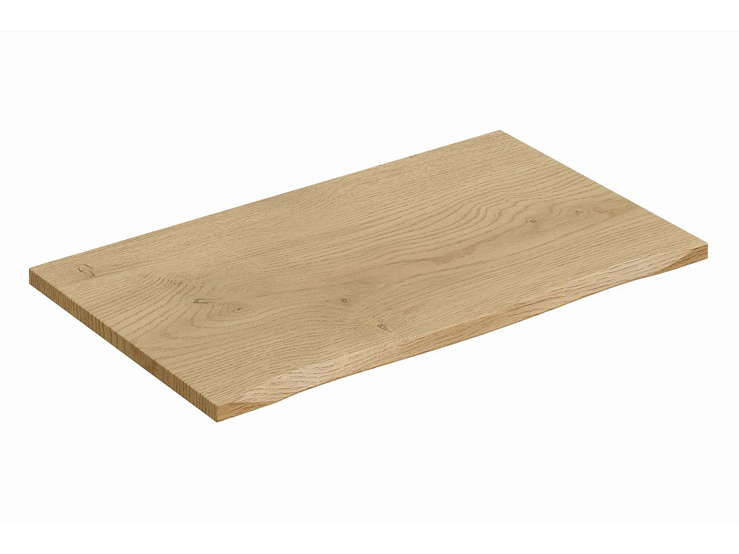 FR ensemble salle de bain Aster White 80 cm avec meuble sous vasque, plan de toilette et vasque à poser Anna