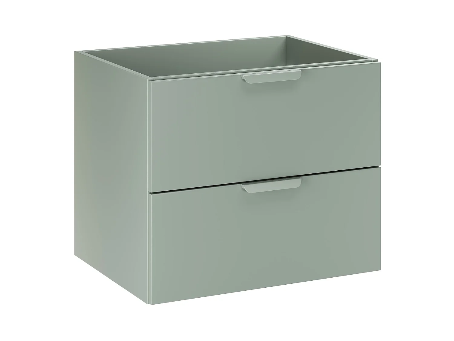 Ensemble salle de bain 60 cm avec vasque à poser Lava Aster Green vert mat