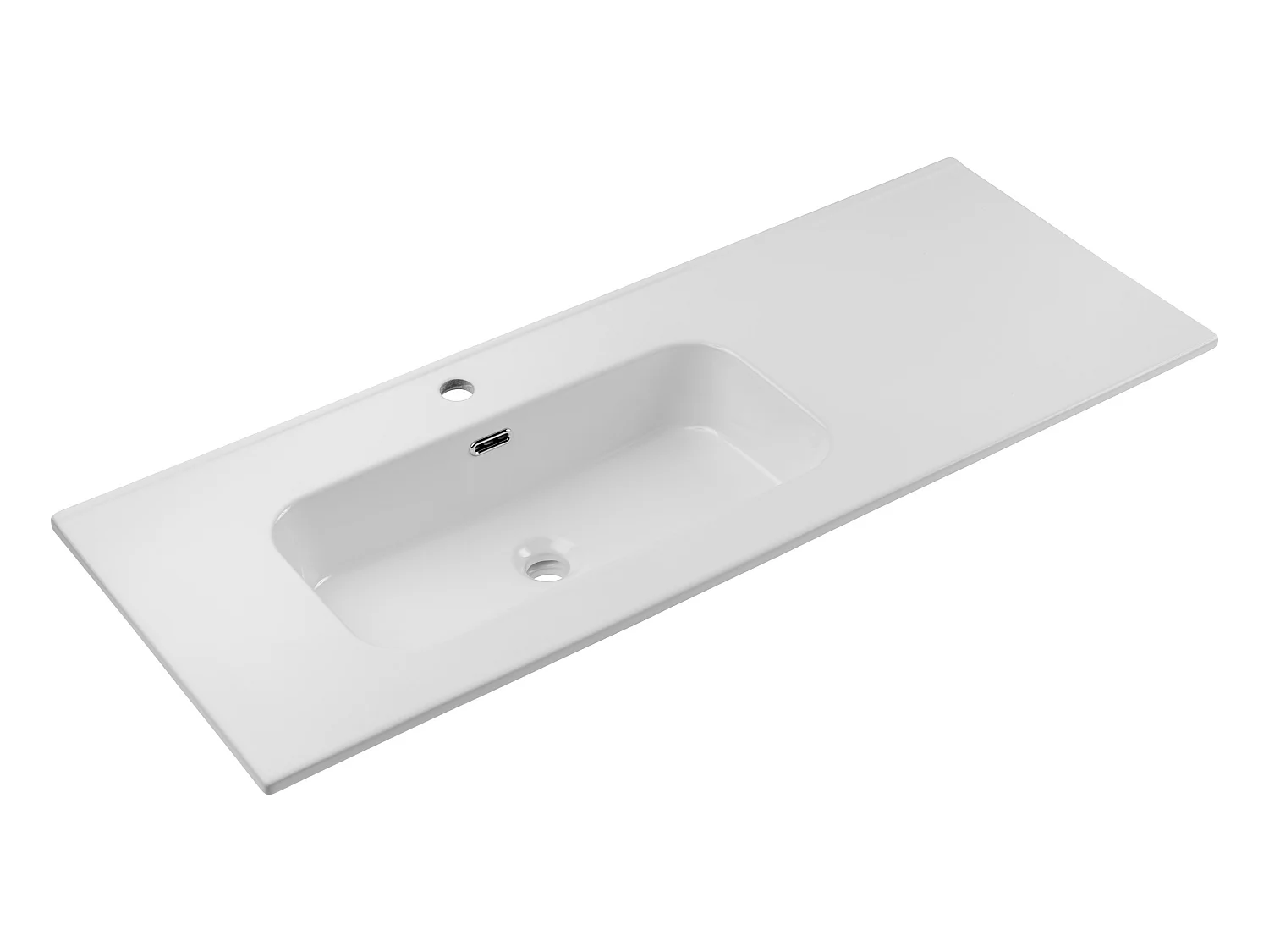 Ensemble de meubles Ocean Beige 120 cm avec vasque à poser et meuble latéral