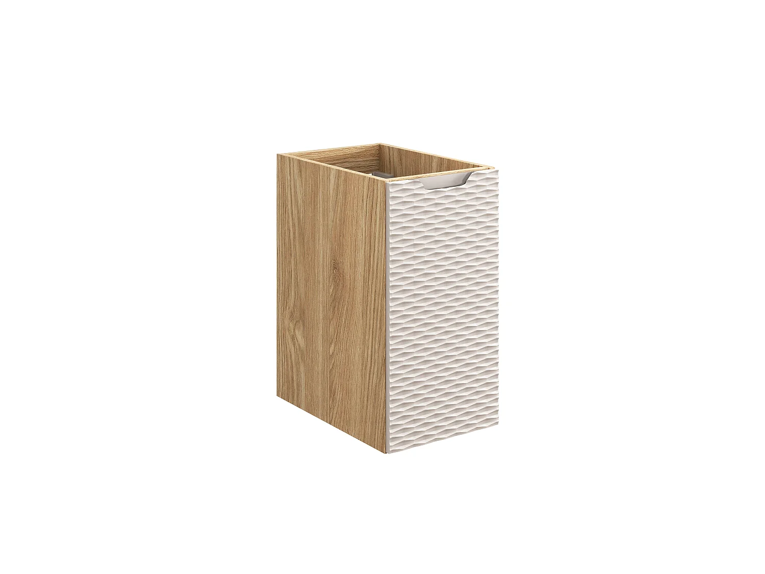 Ensemble de meubles Ocean Beige 120 cm avec vasque à poser et meuble latéral