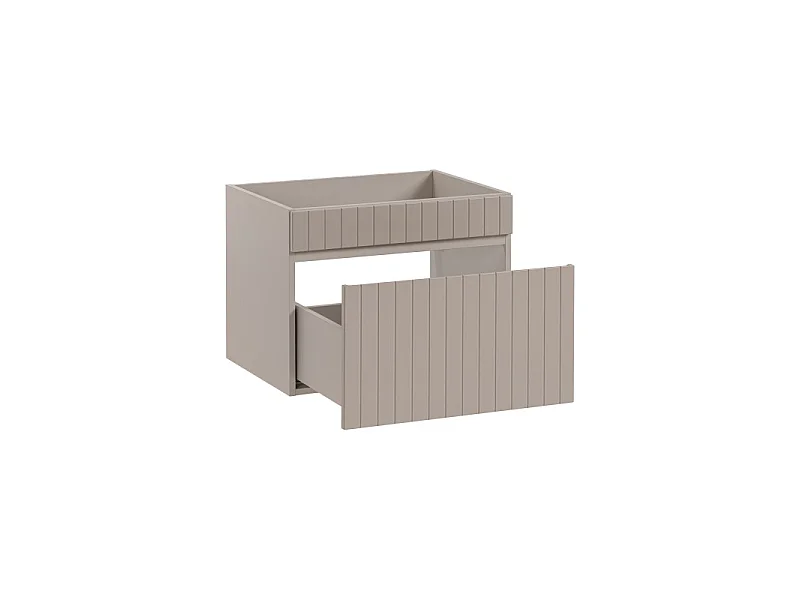 Ensemble de meubles 60 cm avec vasque à poser Iconic Cashmere