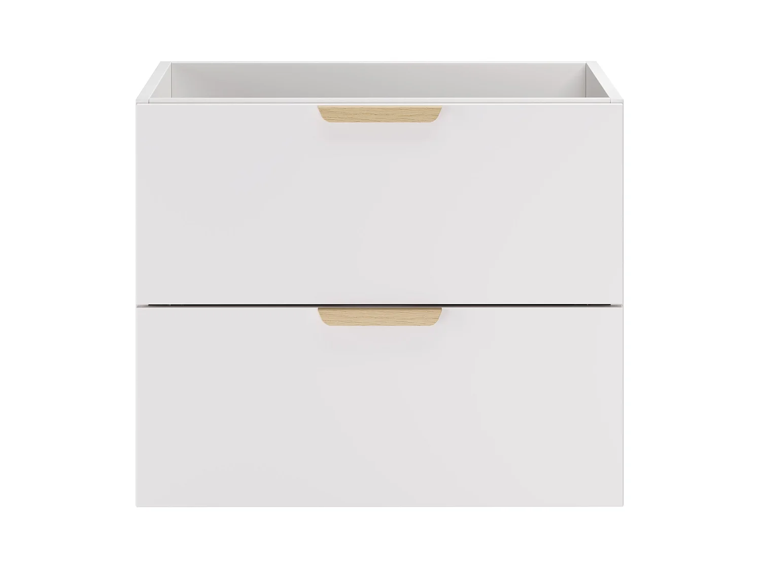 Meuble sous vasque Aster White 60 cm 2 tiroirs
